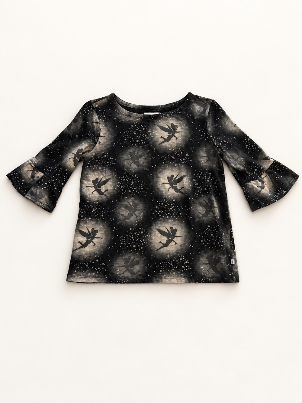 Gap x Disney Tinker Bell Fairycore Bell Sleeve Top Girls XXL 13-14